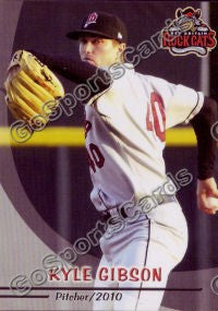 2010 New Britain Rock Cats Kyle Gibson