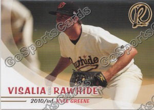 2010 Visalia Rawhide Kyle Greene