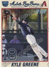 2011 Mobile BayBears Kyle Greene