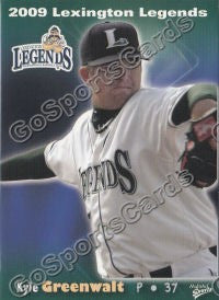 2009 Lexington Legends Kyle Greenwalt