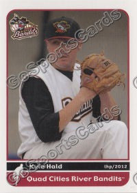 2012 Quad Cities River Bandits Kyle Hald