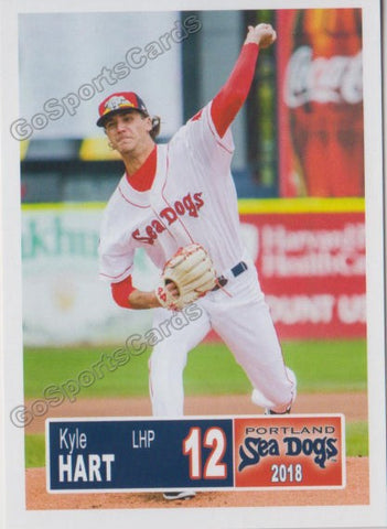 2018 Portland Sea Dogs Kyle Hart