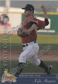 2012 State College Spikes Kyle Haynes
