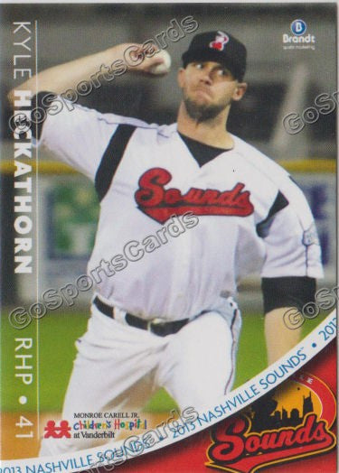 2013 Nashville Sounds Kyle Heckathorn