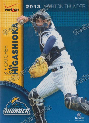 2013 Trenton Thunder Kyle Higashioka