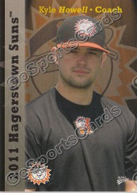 2011 Hagerstown Suns Kyle Howell
