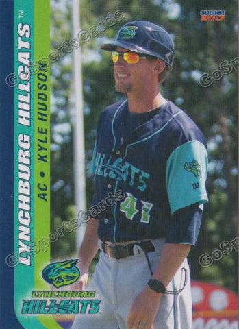 2017 Lynchburg Hillcats Kyle Hudson