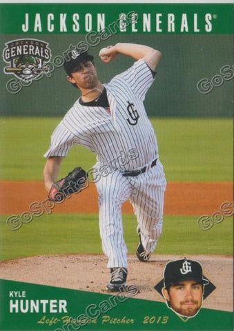 2013 Jackson Generals Kyle Hunter
