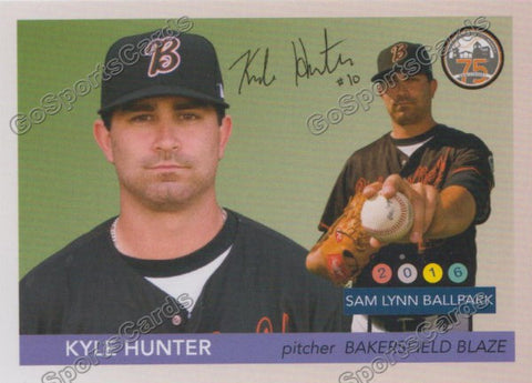 2016 Bakersfield Blaze Kyle Hunter