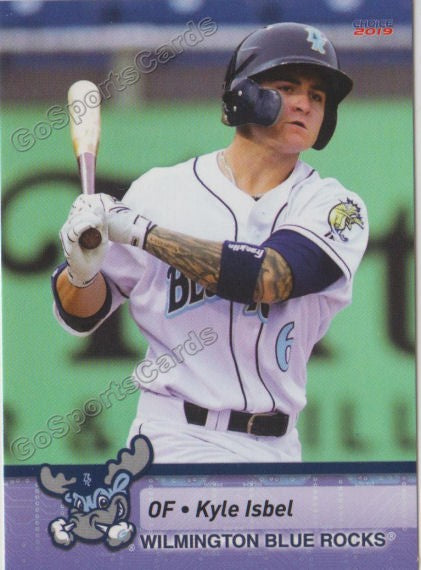 2019 Wilmington Blue Rocks Kyle Isbel