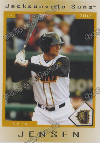 2013 Jacksonville Suns Kyle Jensen