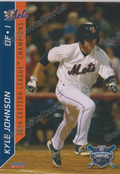 2014 Binghamton Mets Champions Kyle Johnson