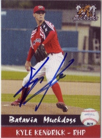 Kyle Kendrick 2004 Batavia Muckdogs (Autograph)