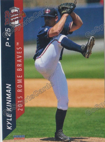 2015 Rome Braves Kyle Kinman
