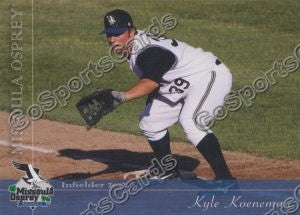 2012 Missoula Osprey Kyle Koeneman