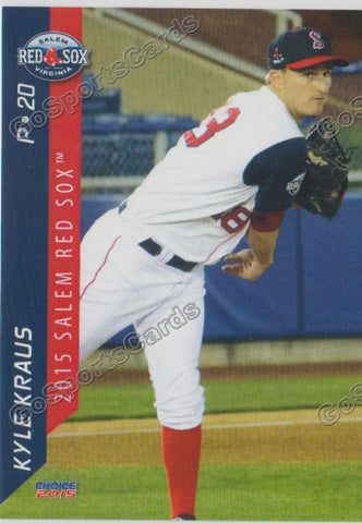 2015 Salem Red Sox Kyle Kraus