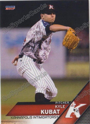2017 Kannapolis Intimidators Kyle Kubat