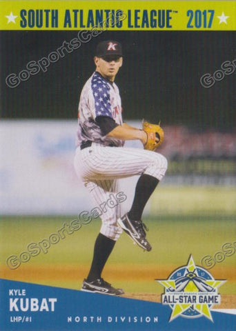 2017 South Atlantic League All Star ND Kyle Kubat