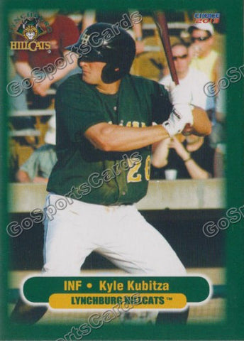 2013 Lynchburg Hillcats Kyle Kubitza