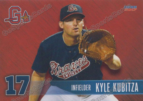 2017 Gwinnett Braves Kyle Kubitza