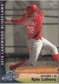 2010 Lakewood BlueClaws Kyle LaFrenz