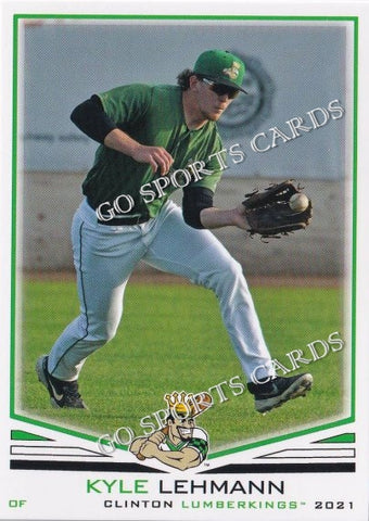 2021 Clinton LumberKings Kyle Lehmann