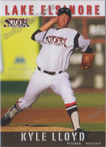 2015 Lake Elsinore Storm Kyle Lloyd