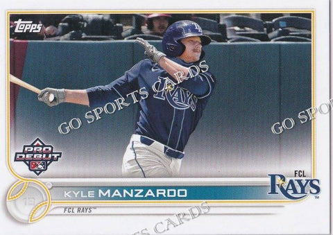 2022 Topps Pro Debut Kyle Manzardo PD-171