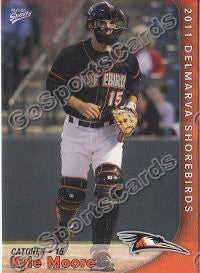 2011 Delmarva Shorebirds Kyle Moore