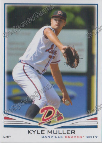2017 Danville Braves Kyle Muller