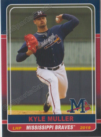 2019 Mississippi Braves Kyle Muller