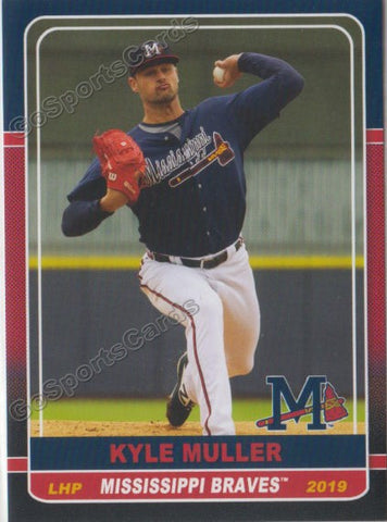 2019 Mississippi Braves Kyle Muller