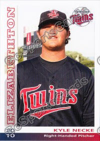 2010 Elizabethton Twins Kyle Necke