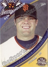 2009 South Atlantic League SAL Top Prospect Kyle Nicholson