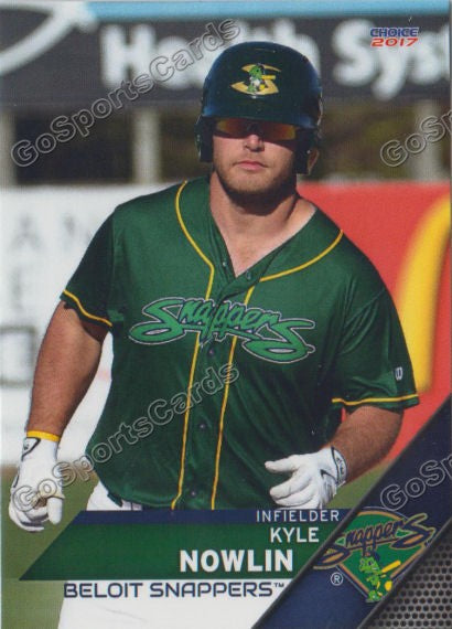 2017 Beloit Snappers Kyle Nowlin