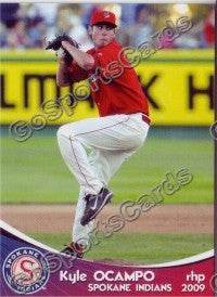 2009 Spokane Indians Kyle Ocampo
