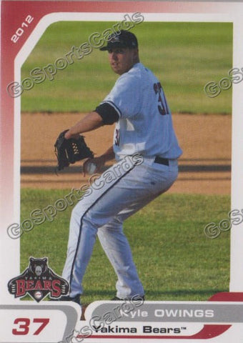 2012 Yakima Bears Kyle Owings