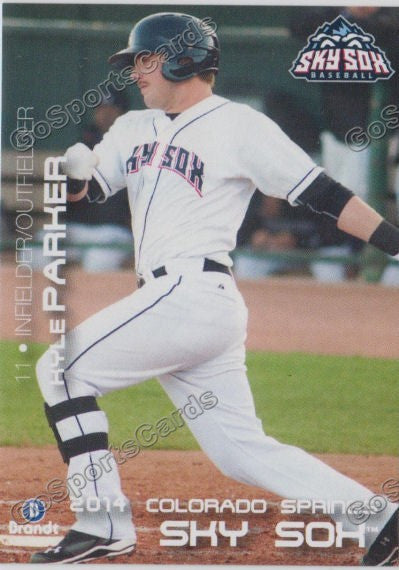 2014 Colorado Springs Sky Sox Kyle Parker