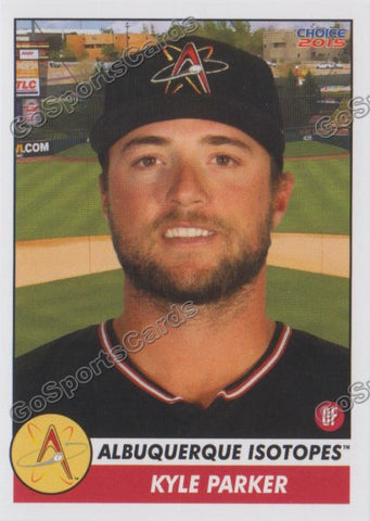 2015 Albuquerque Isotopes Kyle Parker