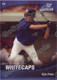 2008 West Michigan WhiteCaps Kyle Peter