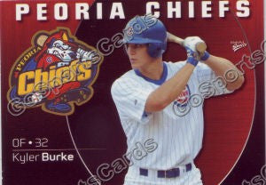 2009 Peoria Chiefs Kyler Burke