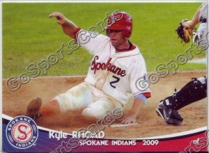 2009 Spokane Indians Kyle Rhoad