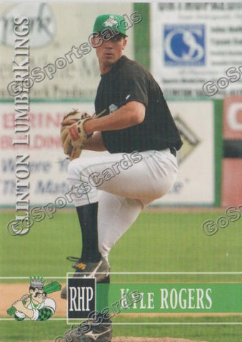 2005 Clinton Lumberkings Kyle Rogers