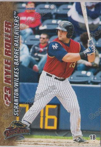2015 Scranton Wilkes Barre RailRiders Kyle Roller