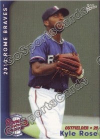 2010 Rome Braves Kyle Rose