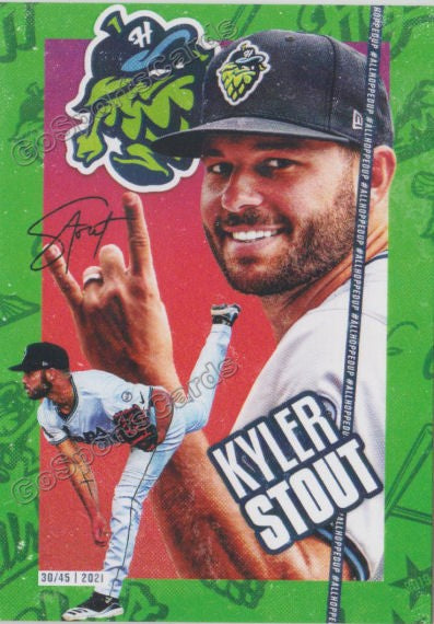 2021 Hillsboro Hops Kyler Stout