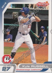 2012 Chattanooga Lookouts Kyle Russell