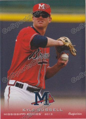 2013 Mississippi Braves Kyle Russell