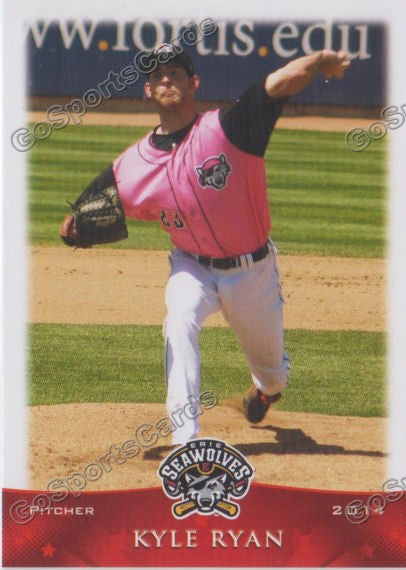 2014 Erie Seawolves Kyle Ryan