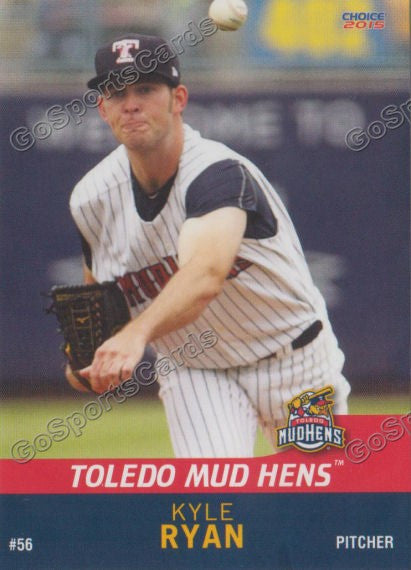 2015 Toledo Mud Hens Kyle Ryan